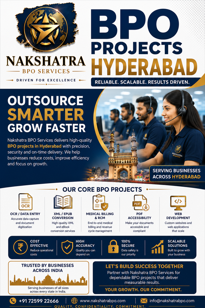 BPO Projects hyderabad