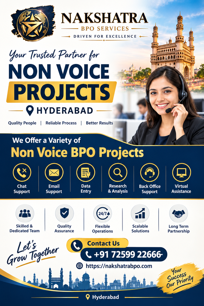 Non Voice Projects Hyderabad